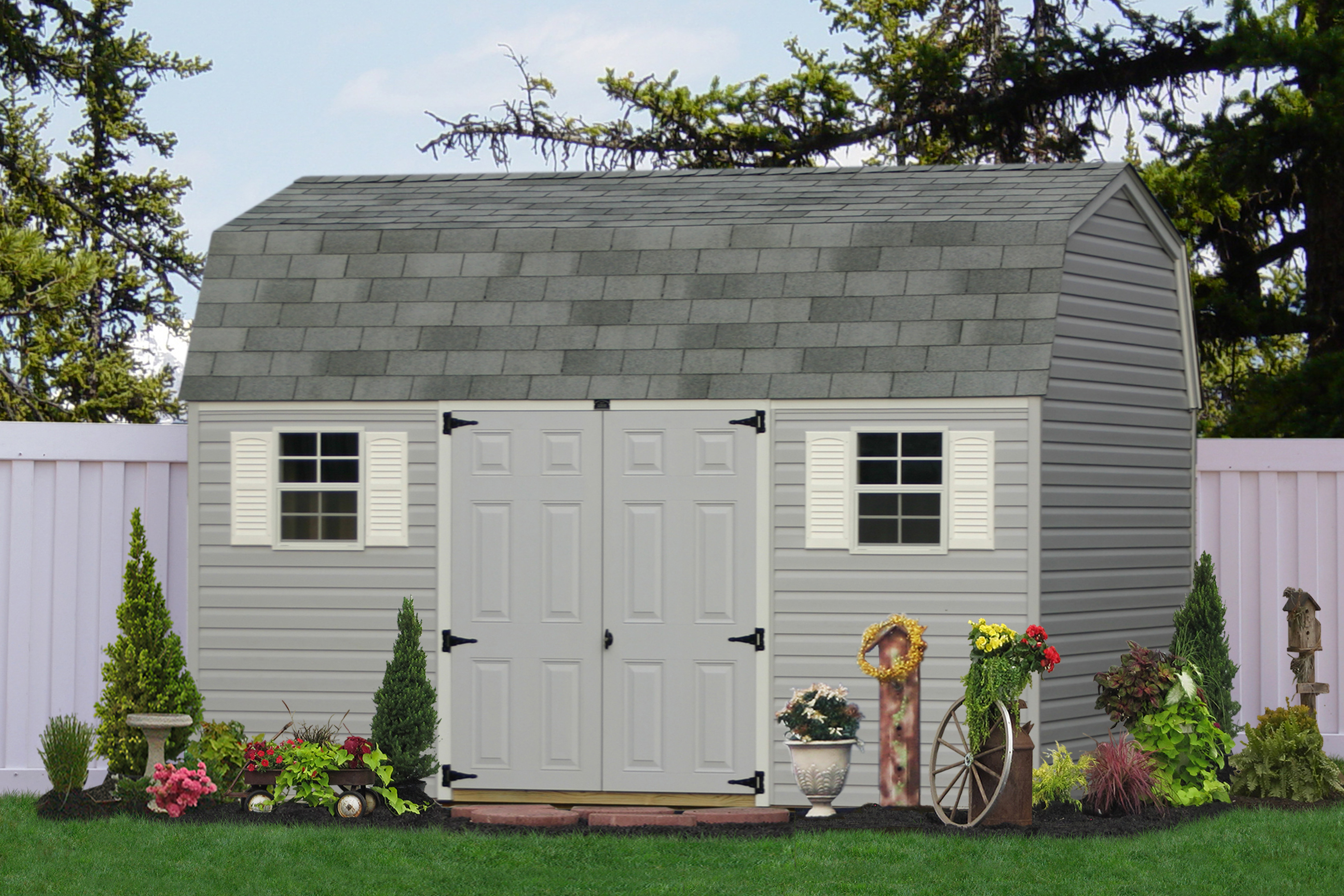 buy outdoor vinyl sheds and barns direct from the amish