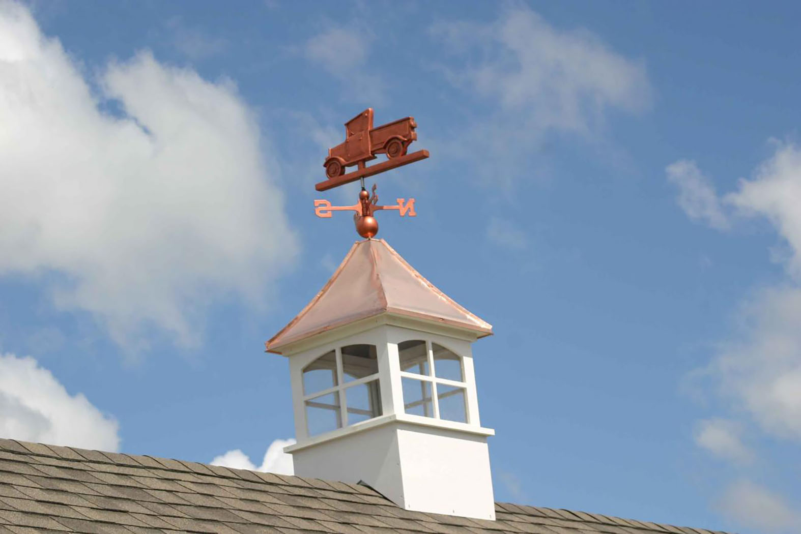 beautiful cupola amish built garage 3