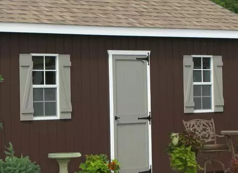 shed garage colors