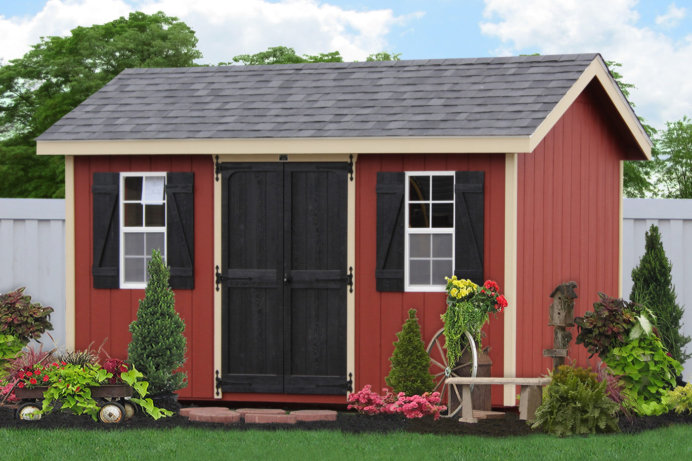 Garden and Storage Shed Ideas 4 amish storage shed kits pa
