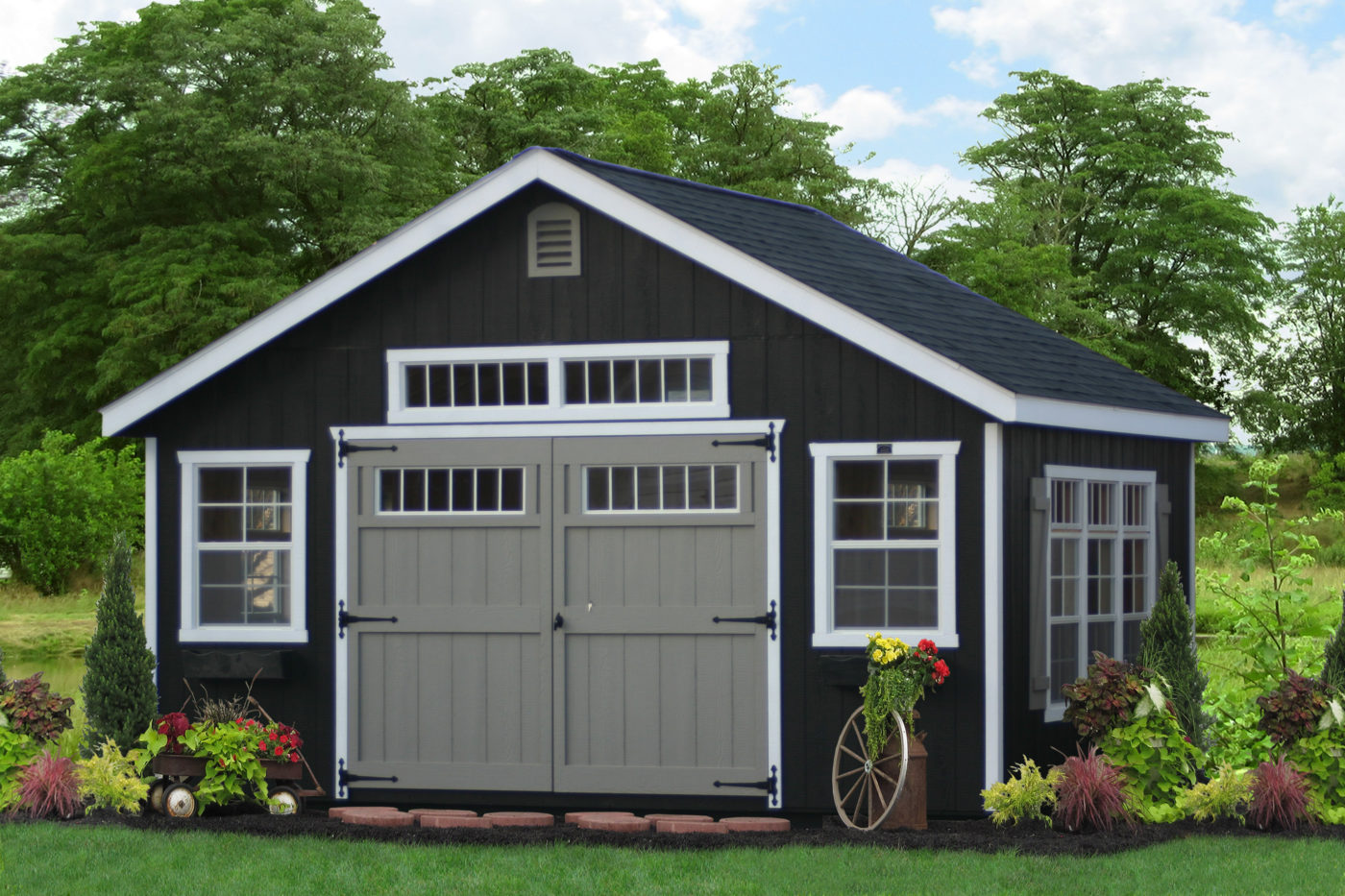 backyard portable buildings for sale workshop with extra windows