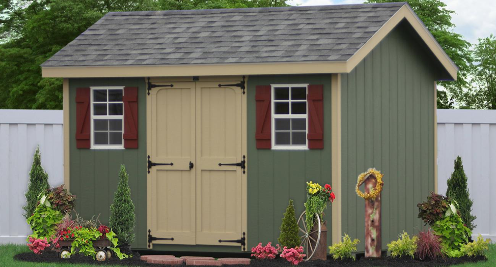 10x10 classic workshop shed pa