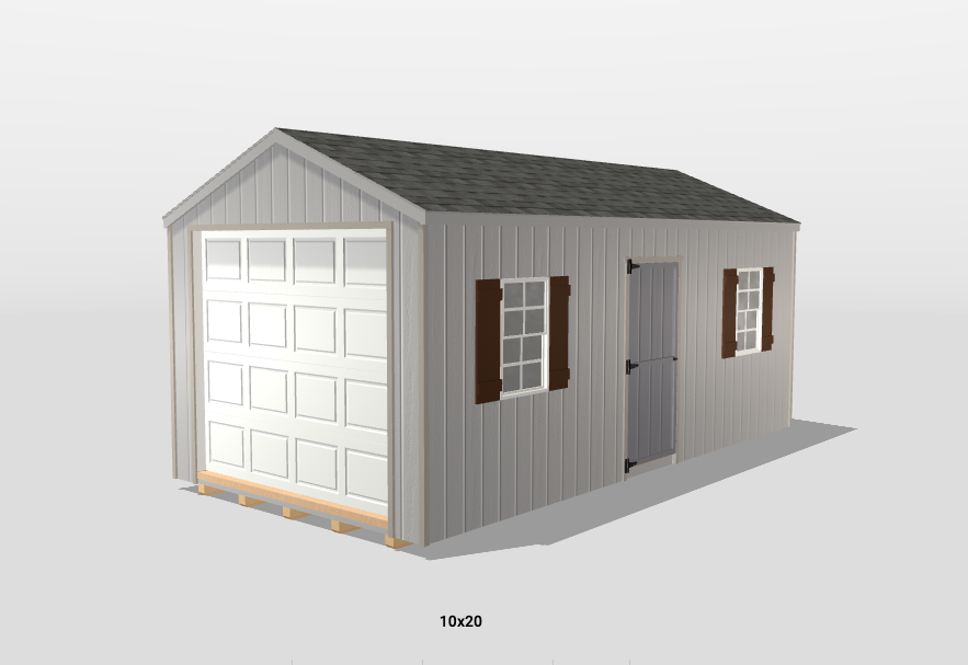10x20 portable garages