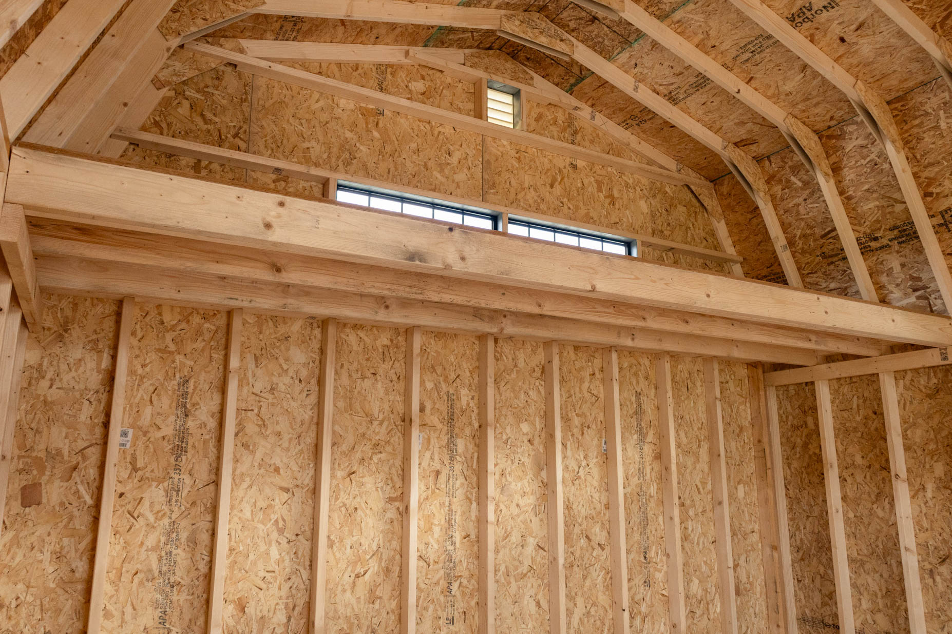 12x30 shed loft