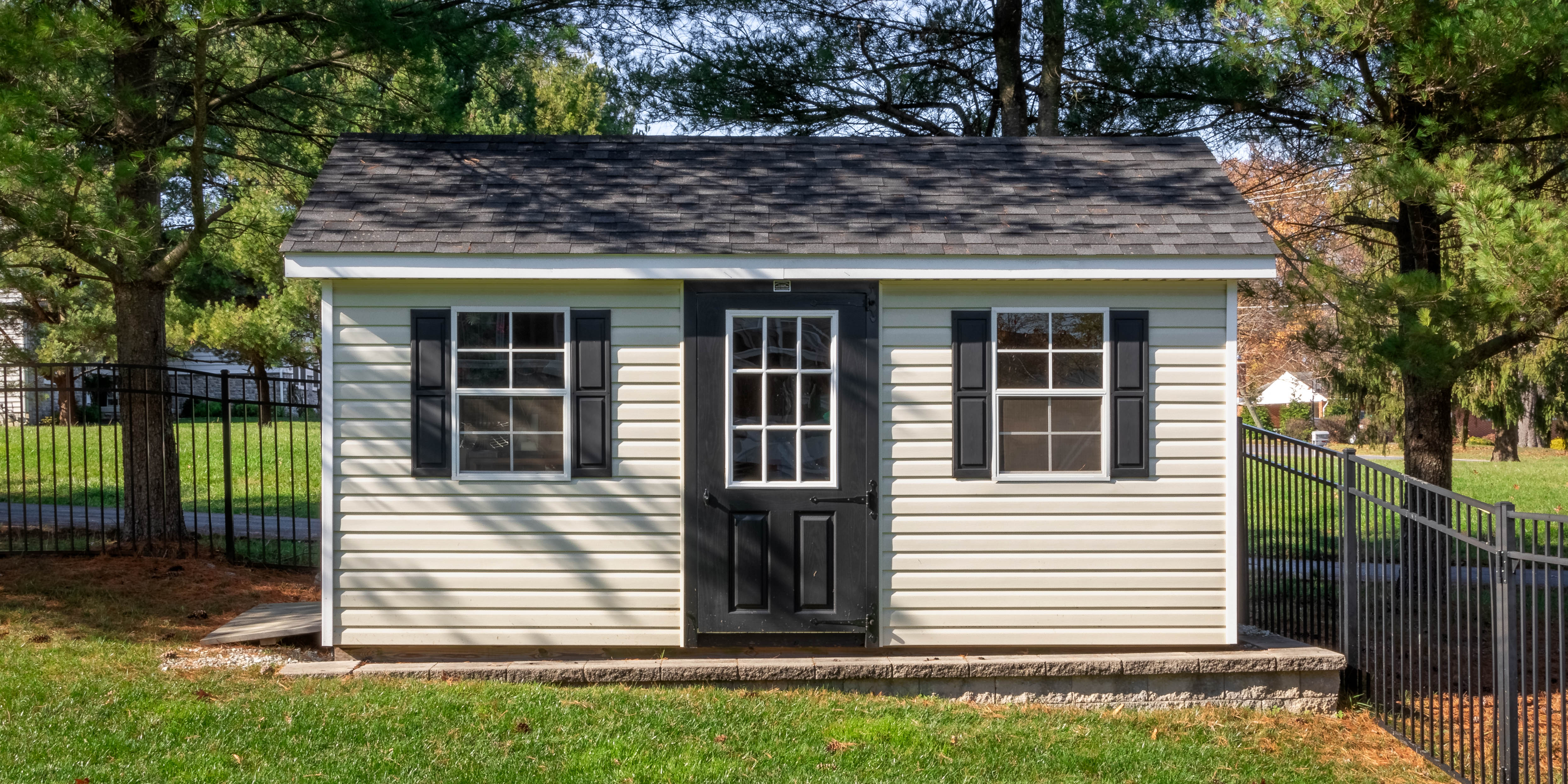 12x30 shed with porch