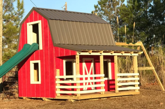 barn playhouse shed