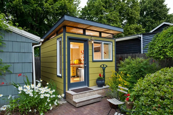 blogger studio shed