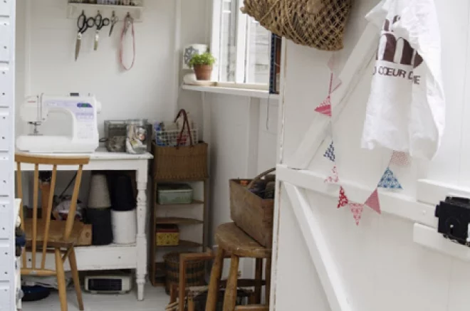 buy she shed for sewing