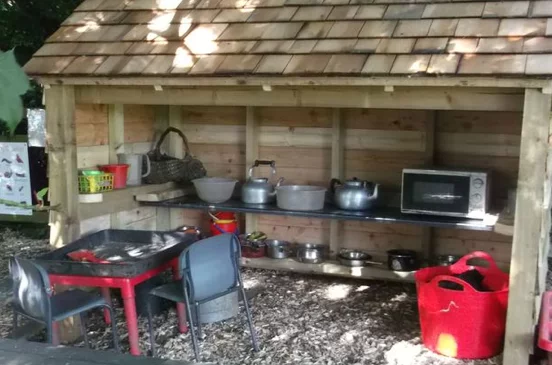 mud pie shed for day care