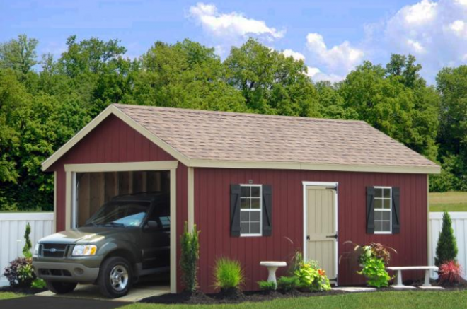17 Amazing Shed Uses with 101+ Examples 144 one car garage shed