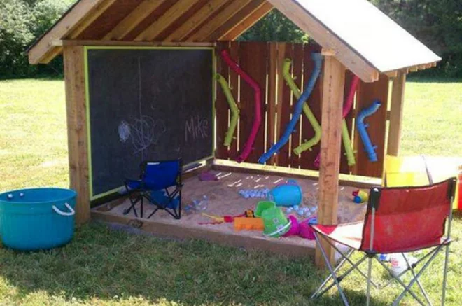 sandbox shed