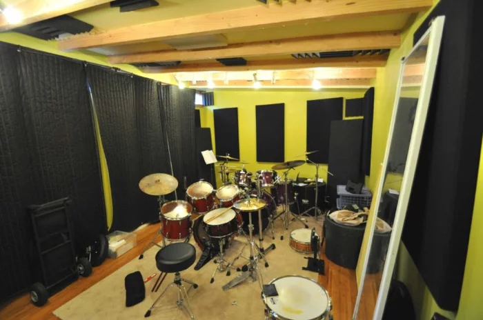 storage shed recording studio