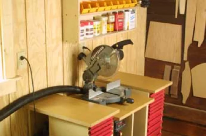 storage shed woodworking shop