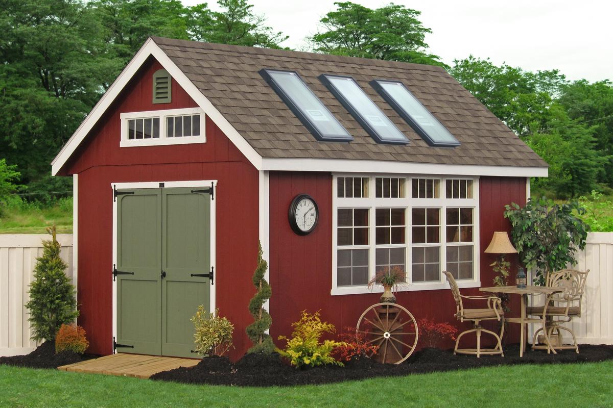 17 Potting Sheds Guaranteed to Inspire 1 garden potting shed greenhouse