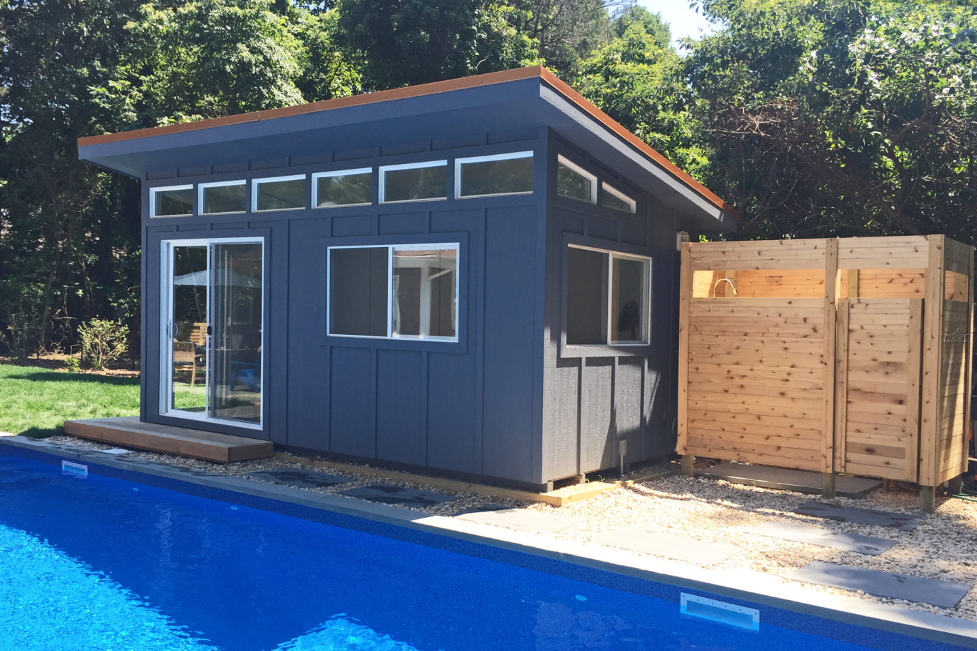 4 Must-See Prefab Pool House Designs 5 modern pool house shed