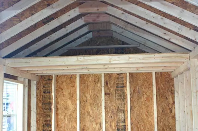 8x10 shed with loft