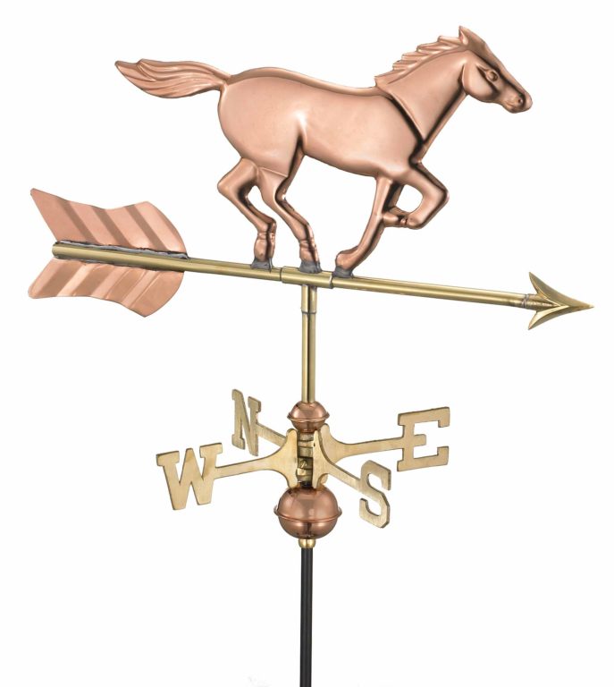 horse weathervane custom garage builder