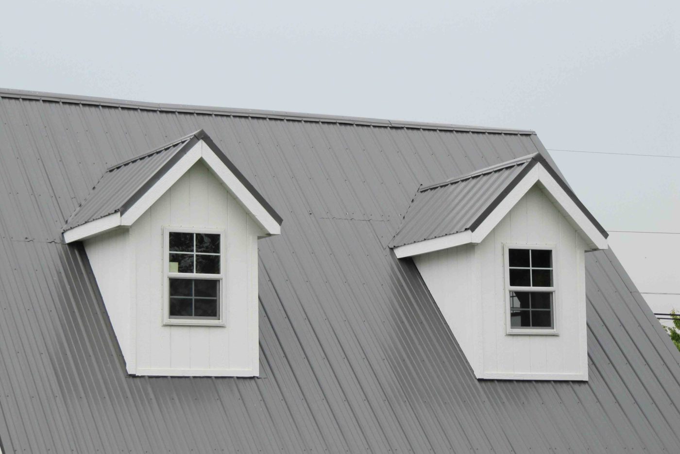 two dormers custom garage builder