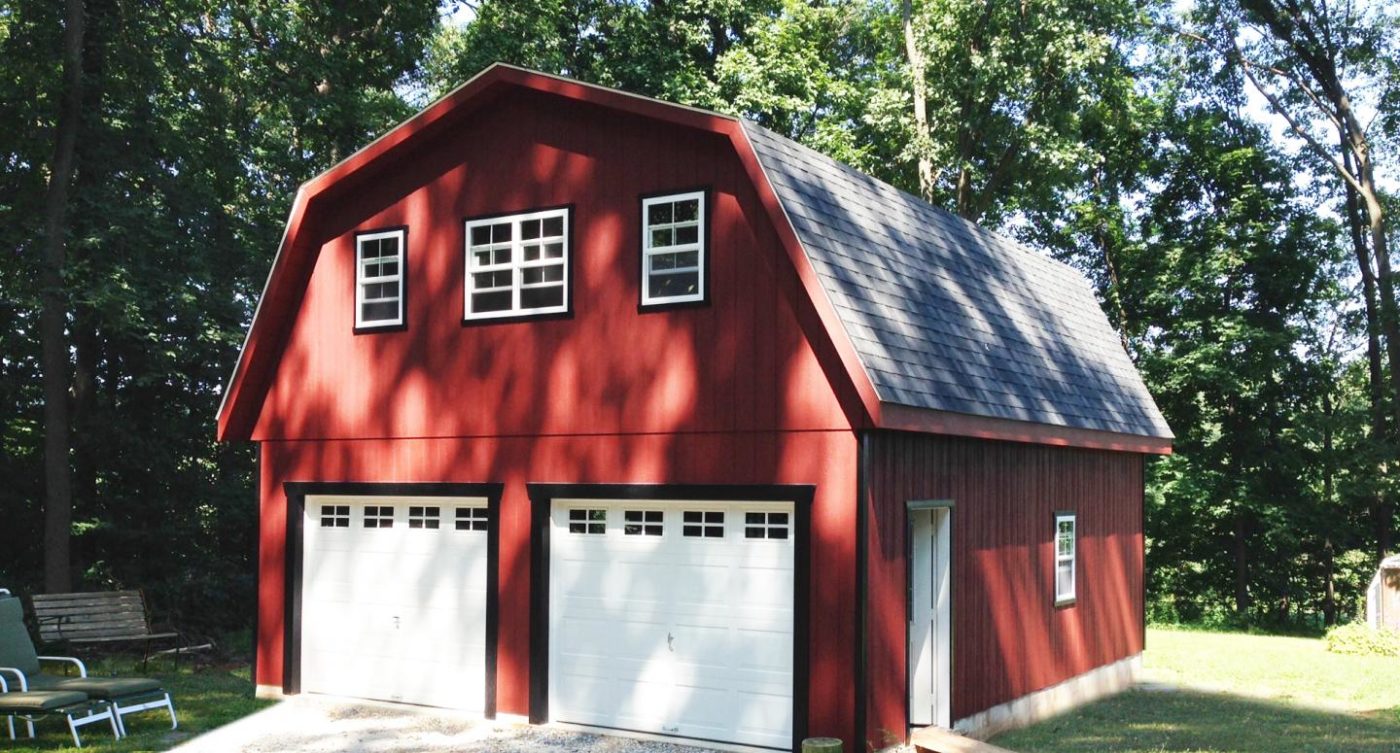 two car garage buildings
