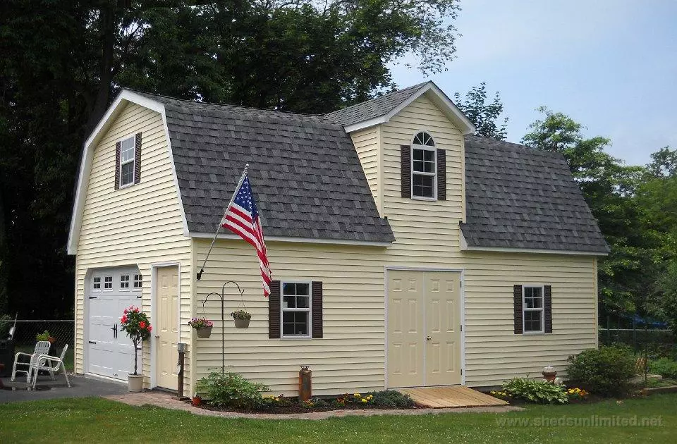 How Much Does a Detached Garage Cost? - The Complete Guide 7 16x32 maxibarn legacy garage in vinyl