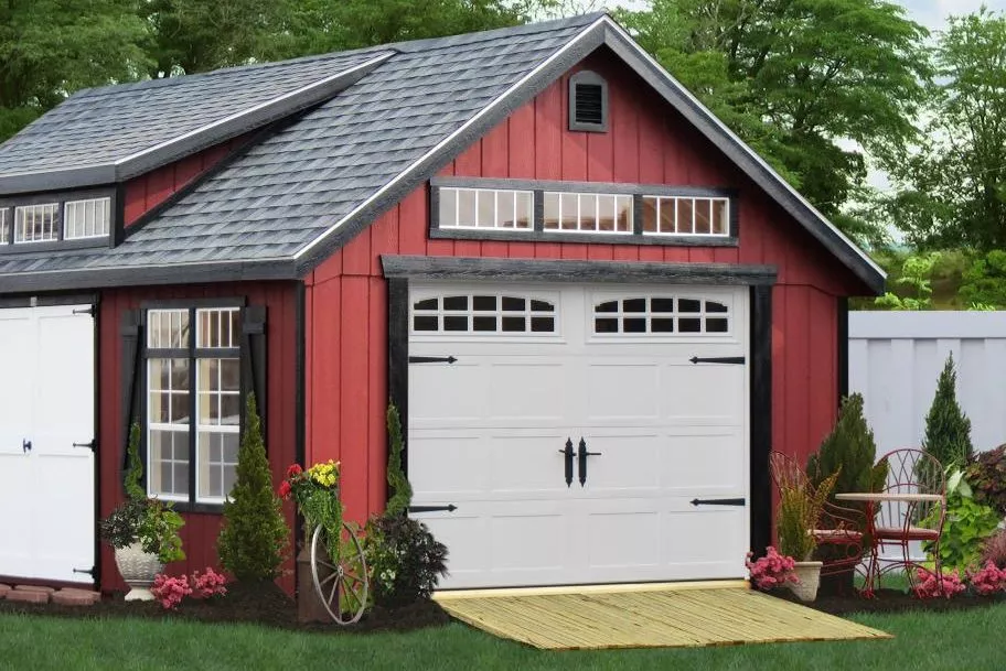 How Much Does a Detached Garage Cost? - The Complete Guide 28 amish built single car garage