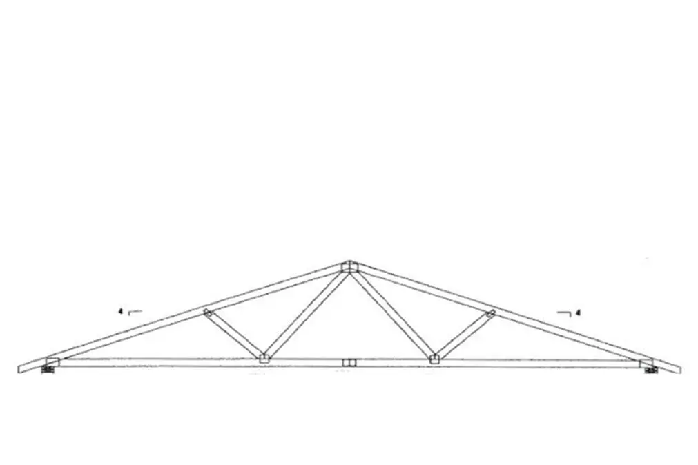 How Much Does a Detached Garage Cost? - The Complete Guide 17 basic garage truss 0