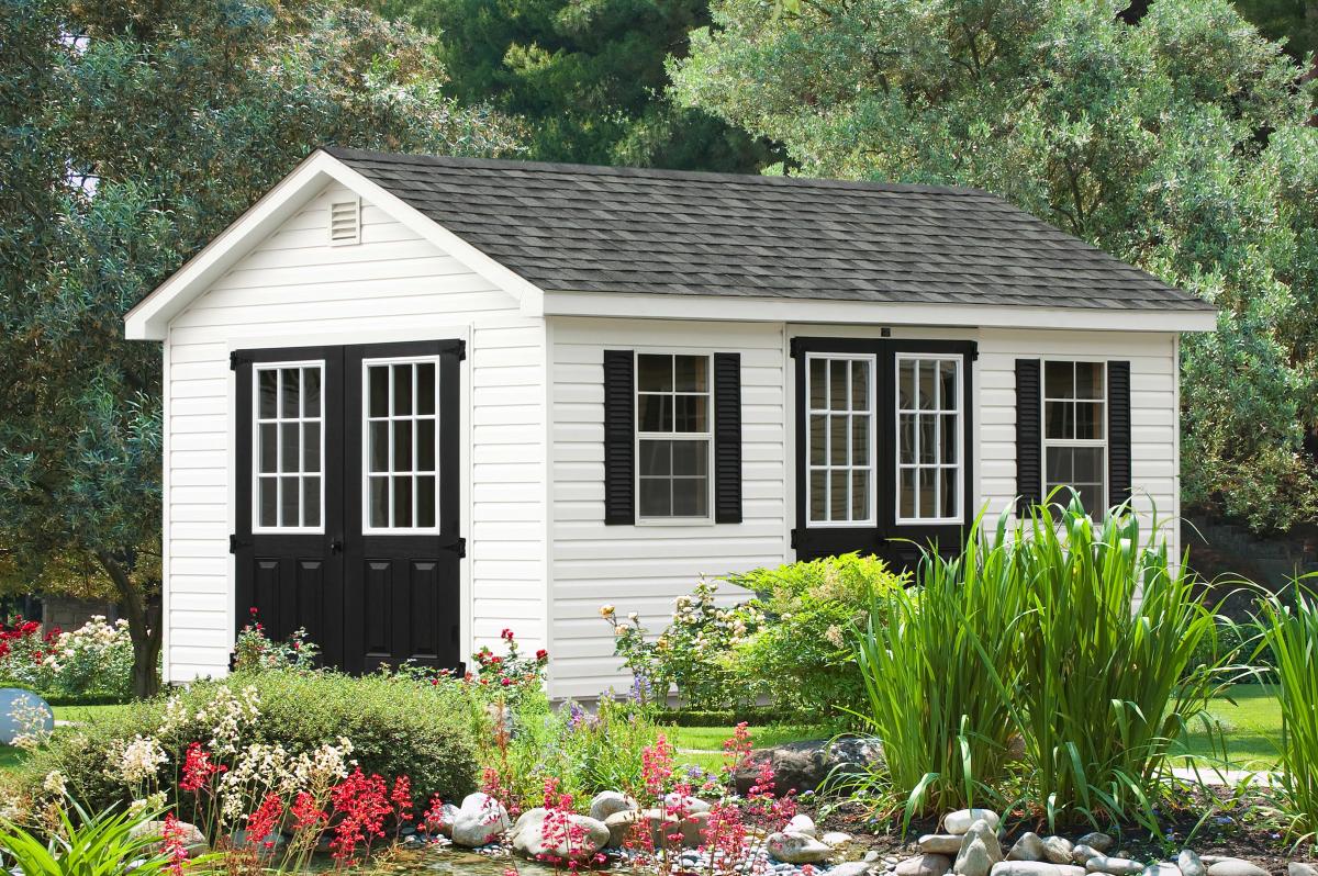 How Much Does a 10x20 Shed Cost? 10 vinyl sided storage shed ny 0