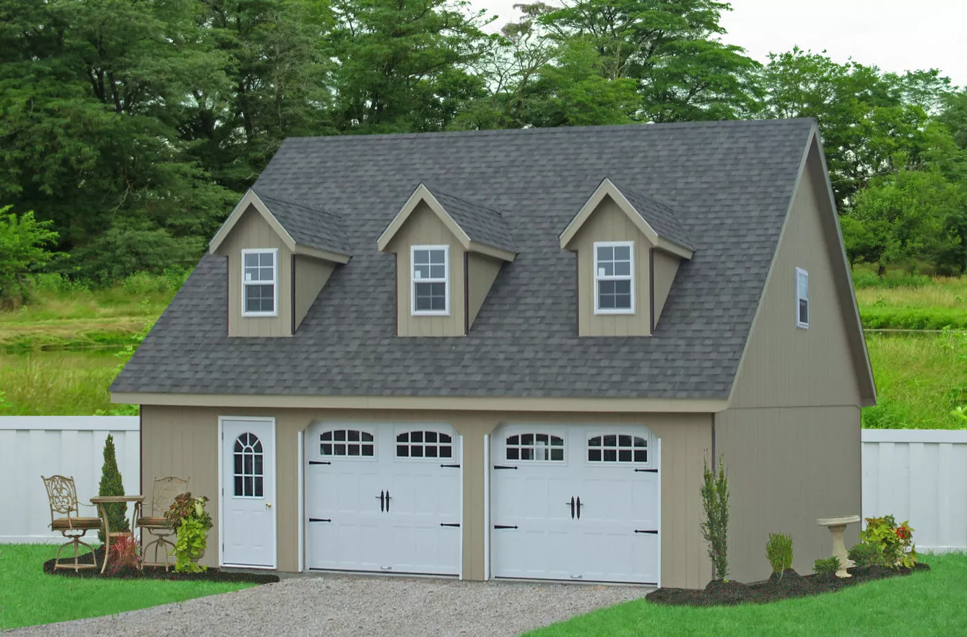 How Much Does a Two-Car Garage Cost? 11 two car garage cost with dormers