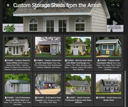 Ideas for Photography Studio Sheds + More 4 custom shed ideas amish
