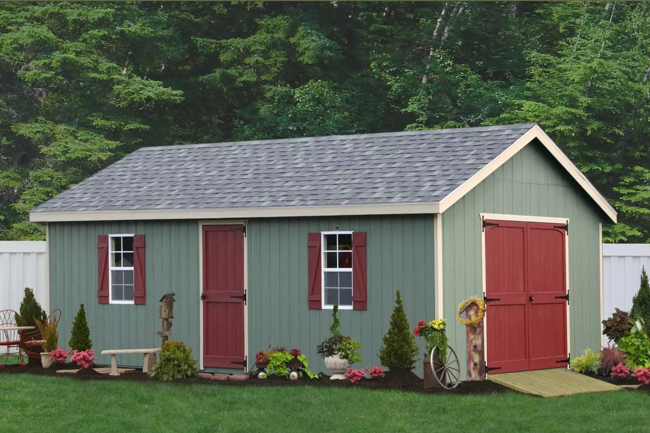 classic 12x24 shed