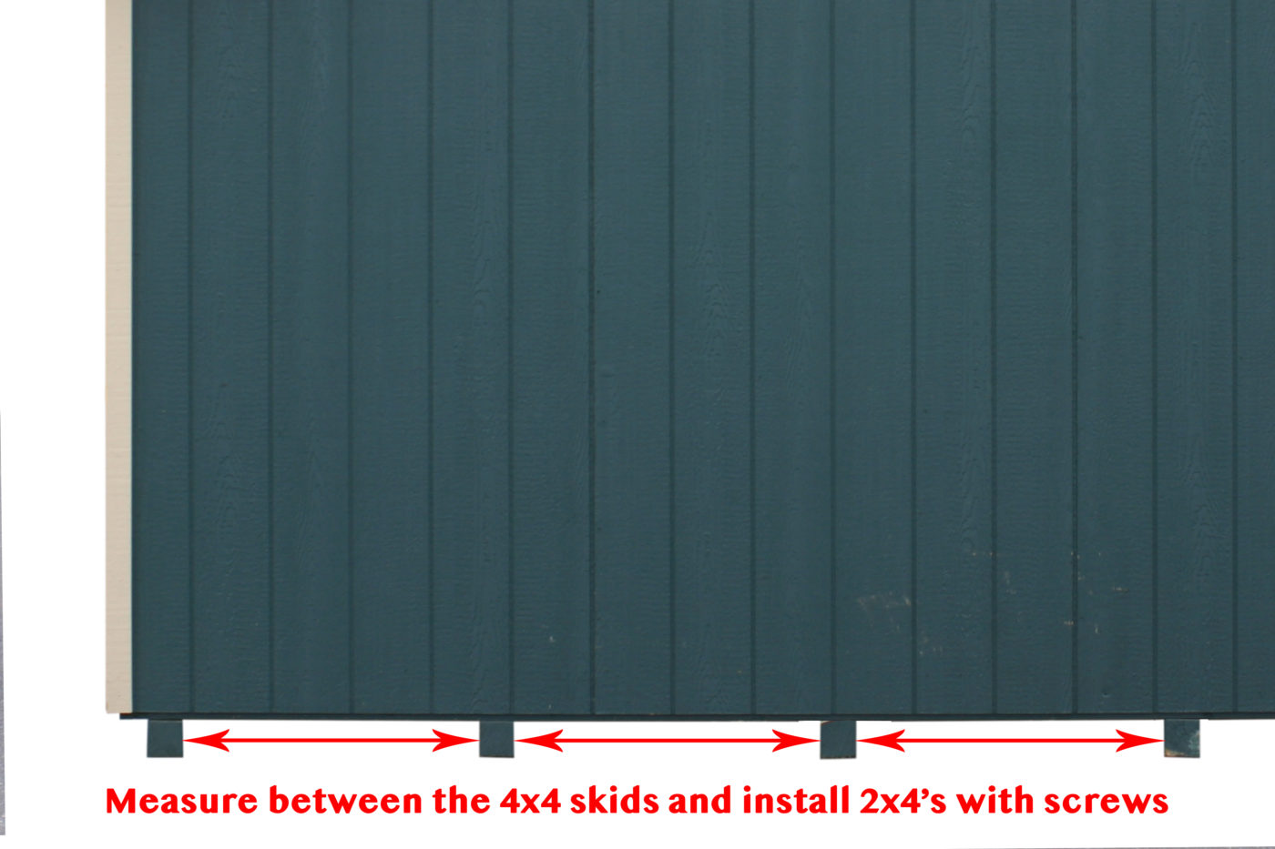 5 Tips for a REAL Maintenance-Free Shed 13 vinyl shed floor gaurds