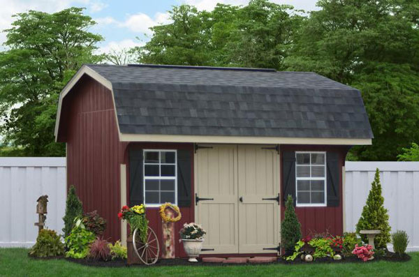 10x14 Sheds: What Can I Get Inside? 8 10x14 gambrel barn sheds 0