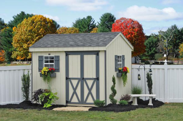 Wood Storage Sheds: The Current Top Choices 11 8x10 wooden storage shed 0