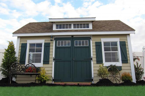 Wood Storage Sheds: The Current Top Choices 7 fancy wooden sheds 0
