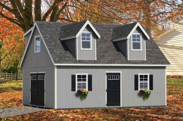 Wood Storage Sheds: The Current Top Choices 14 two story wooden sheds 0