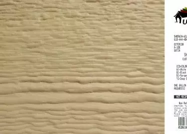 buckskin shed siding paint color code