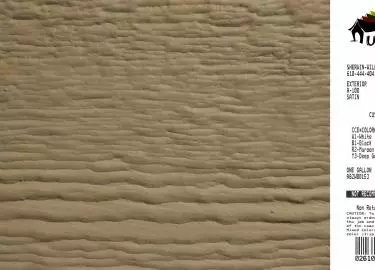 clay shed siding paint color code
