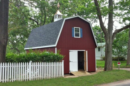 amish barn two story
