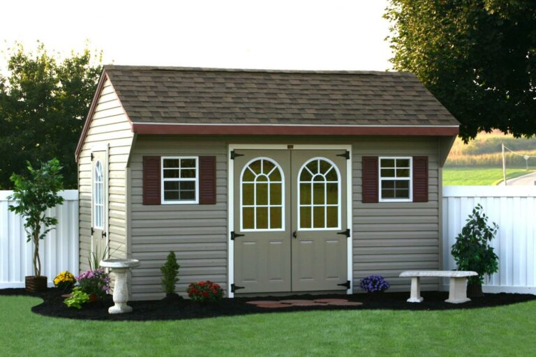 Standard Saltbox Shed 3 vinyl saltbox sheds md de