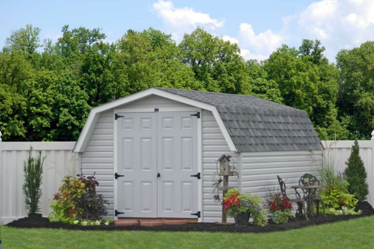 Standard MiniBarn Shed 3 vinyl amish barn sheds va md de wv