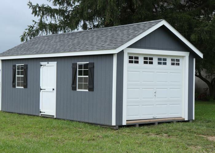 Classic Workshop Single Car Garage