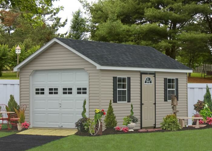 one car garage maintenance free