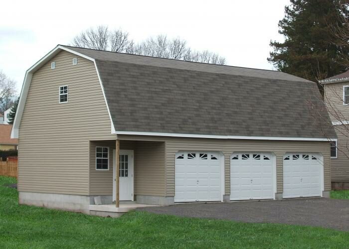 vinyl 3 car garage maryland