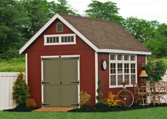garden storage sheds backyard