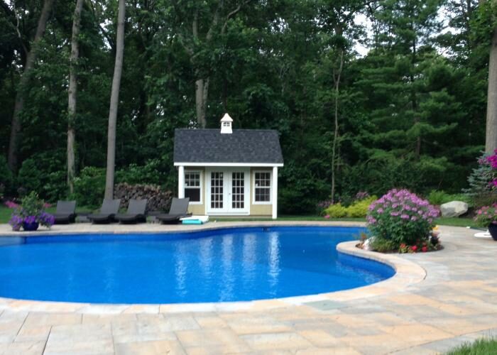 Expressions Poolhouse 3 economical wooden poolhouse pa nj