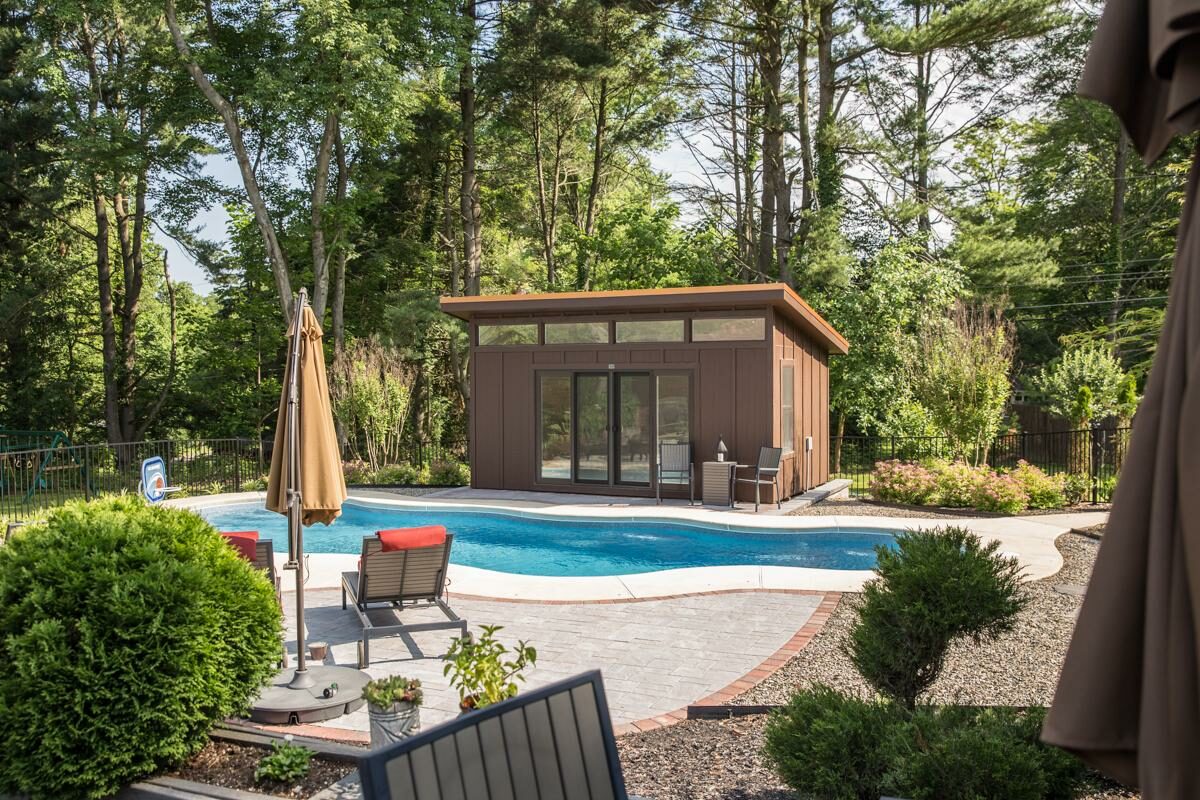 Pool Houses 3 modern poolhouse sheds