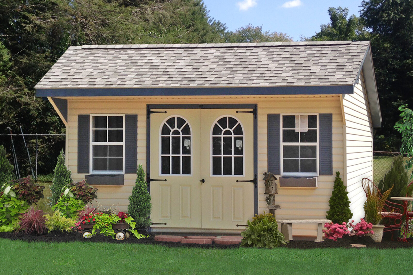 vinyl lancaster amish sheds