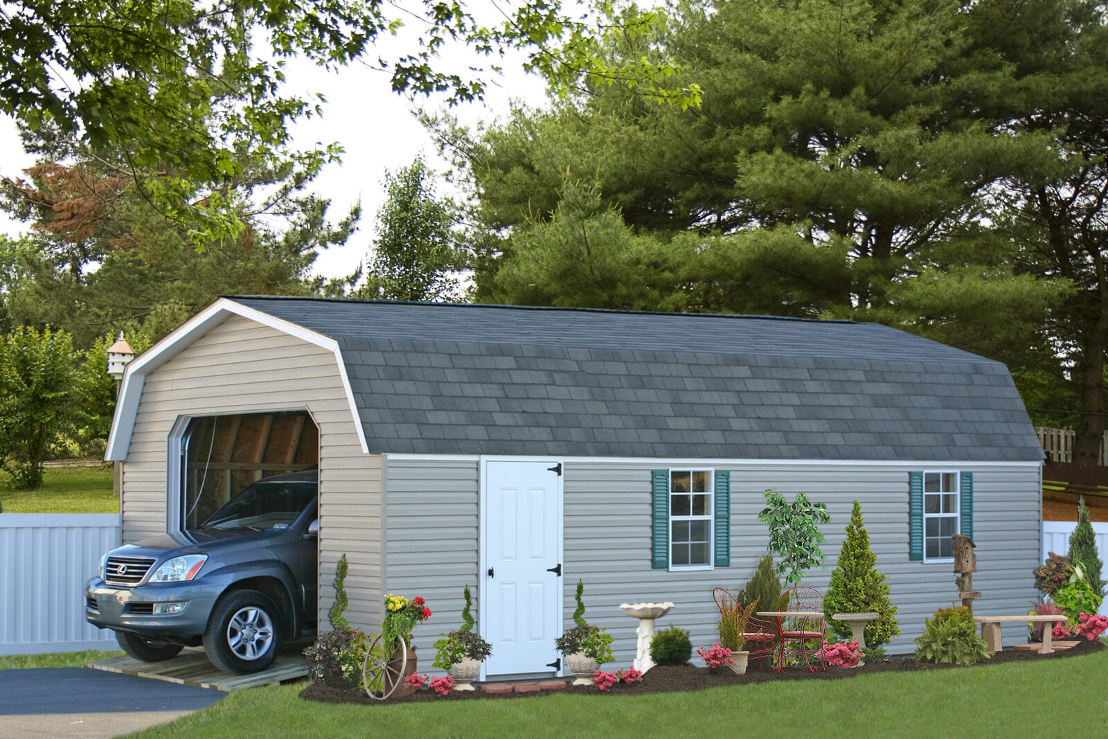 single car garages with loft pa nj ny