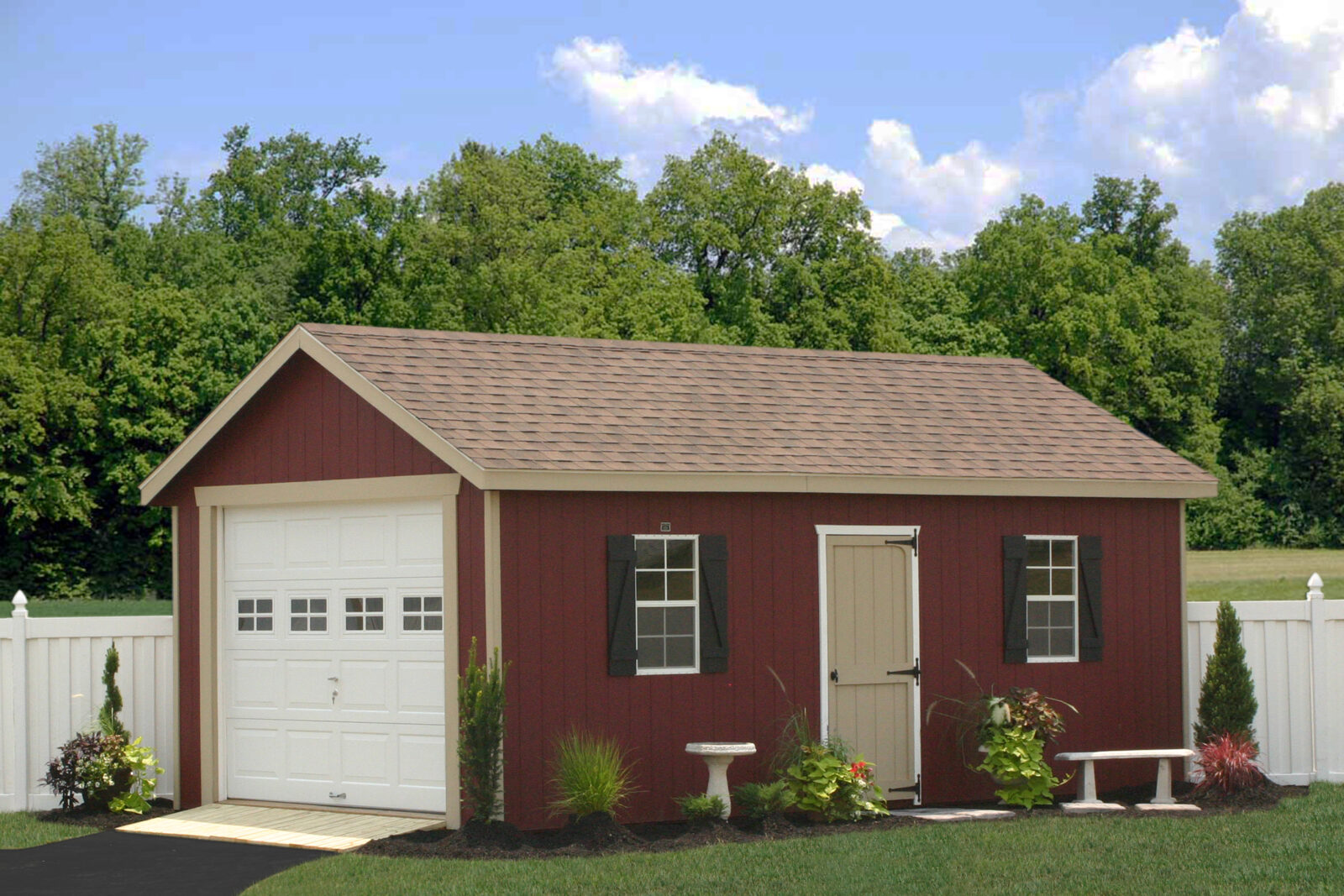 12x24 single car garages for sale