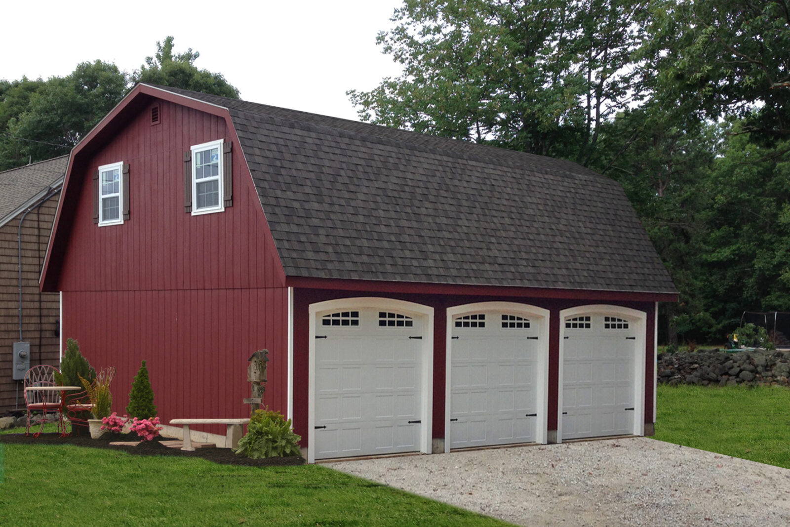 buy 4 car garage loft space